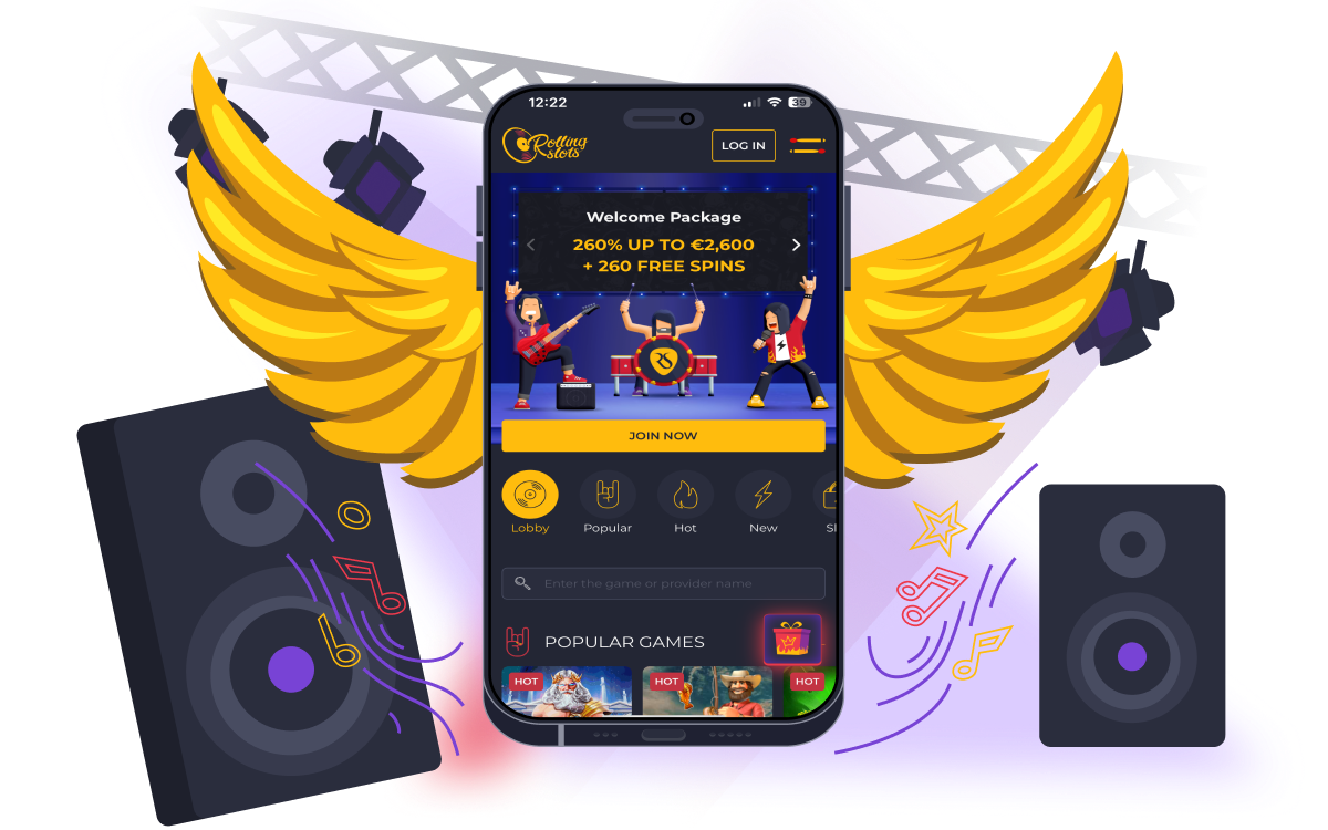 RollingSlots Casino App Screenshot